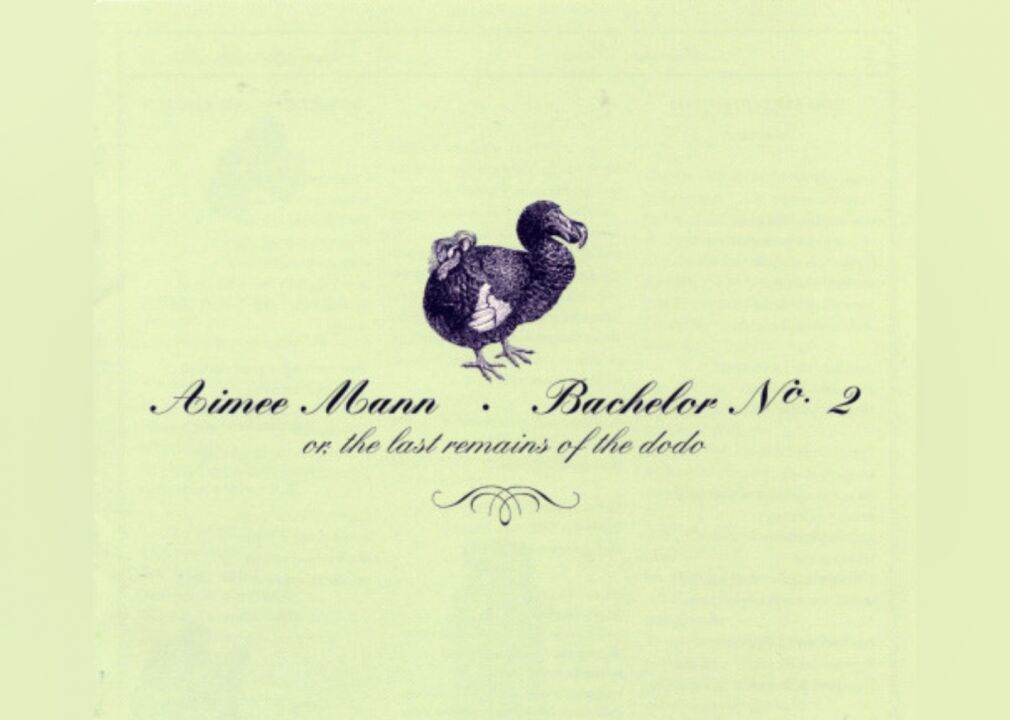 #89. "Bachelor No. 2 (or, the last remains of the dodo)" by Aimee Mann